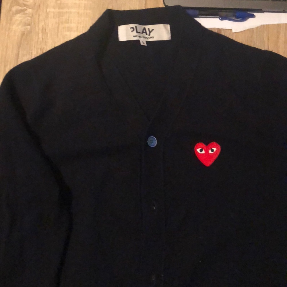Comme des Garcons Play Cardigan